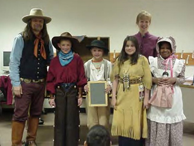 Pioneer Children dressed from Trunk Show