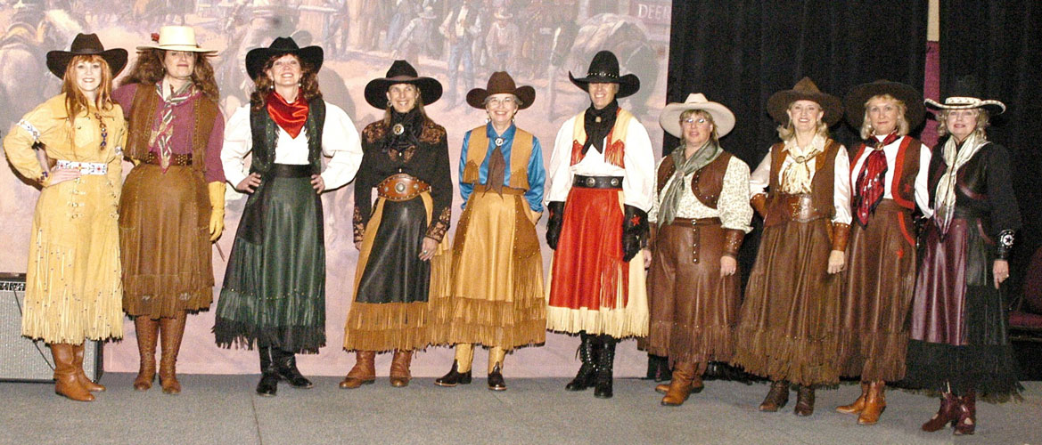 The Cowgirls of SASS at Las Vegas Convention Fashion Show