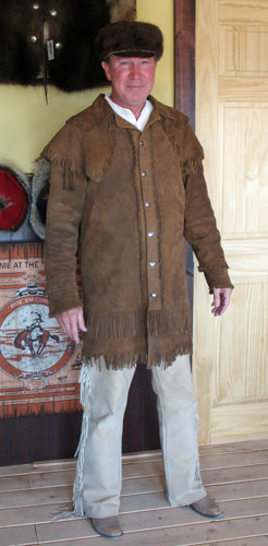 Photo Gallery Page for Buckskin Leather Coats by River Crossing