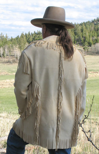 Photo Gallery Page for Buckskin Leather Coats by River Crossing